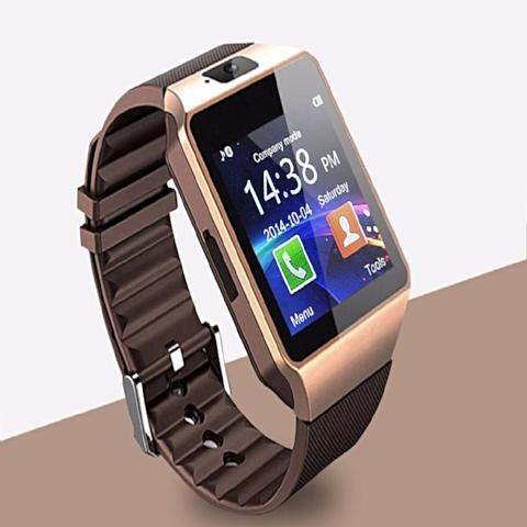 ﻿DZ09 Smart Watch - Gold - - Happee Shoppee