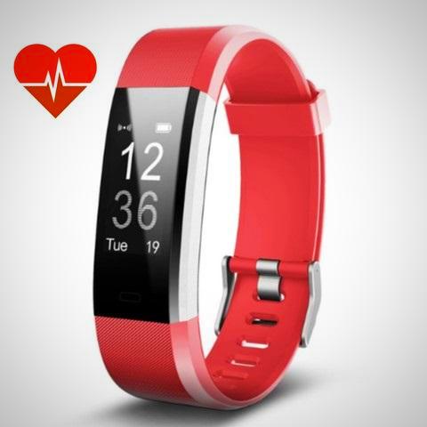 ﻿ID115HR Plus Fitness Tracker - Red - - Happee Shoppee