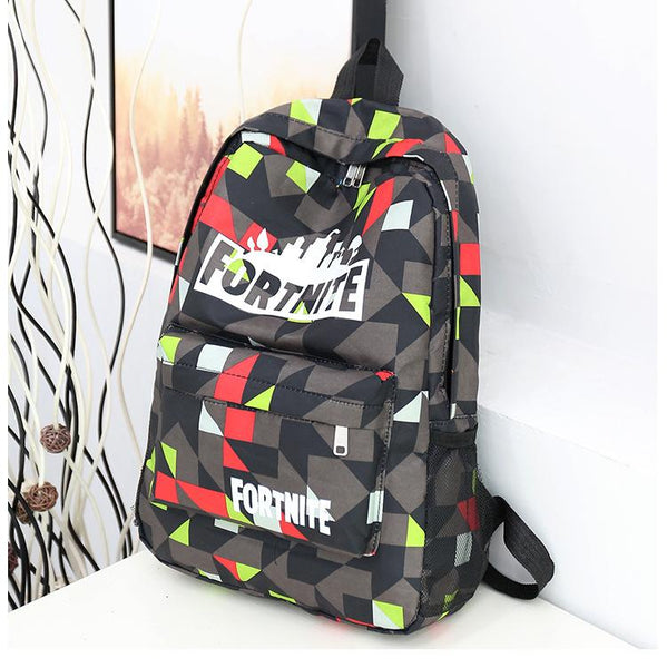 ﻿FiNE Fortnite Bags - Plaid Grey - - Happee Shoppee