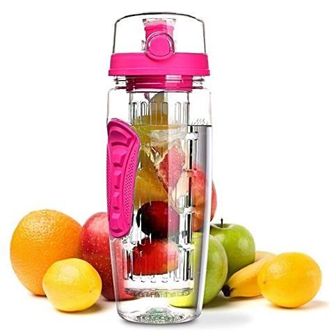 ﻿TransHO Infused Water Bottle - Pink - - Happee Shoppee