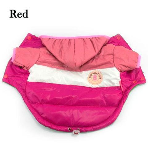 ﻿Dog Jackets - Red - L - Happee Shoppee